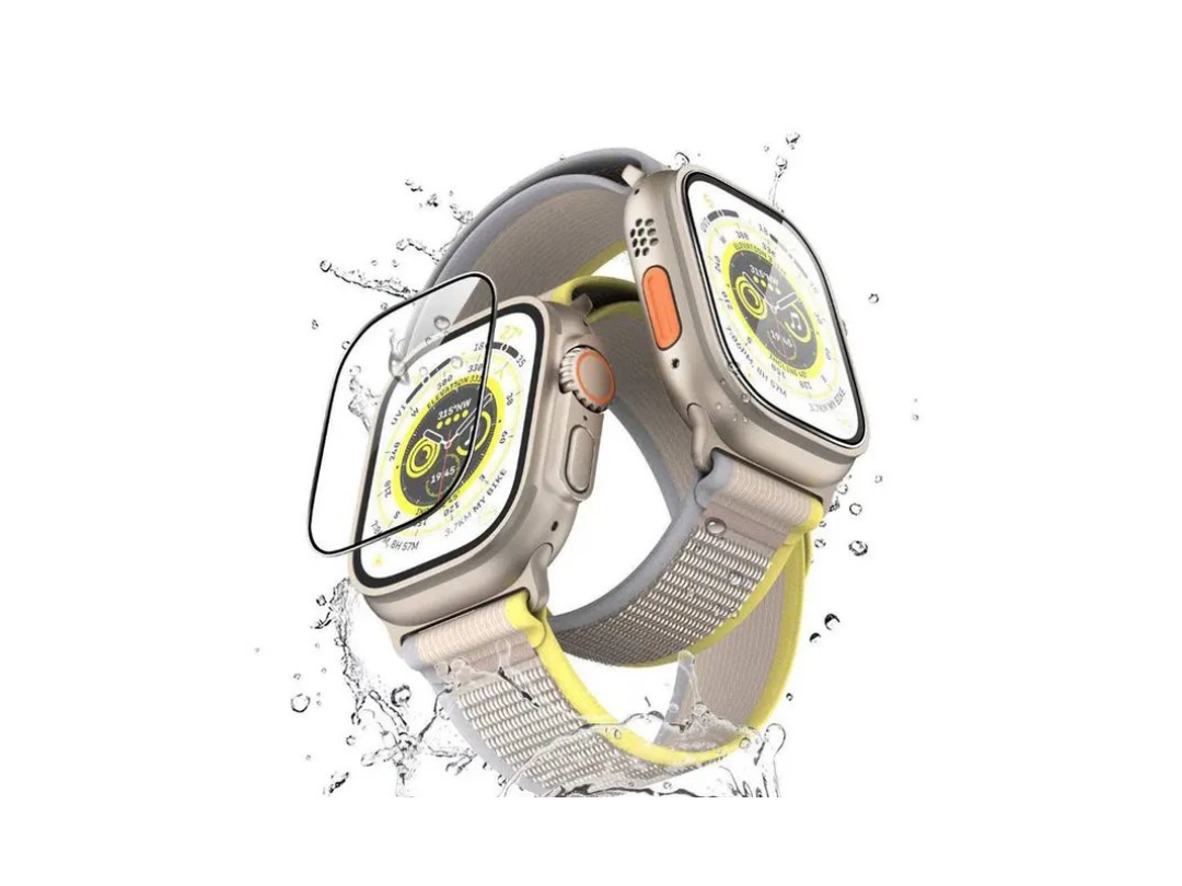 Green Lion Apple Watch 49mm Ultra Pro HD Glass Full Protection - Clear Green Lion Apple Watch 49mm Ultra Pro HD Glass Full Protection - Clear